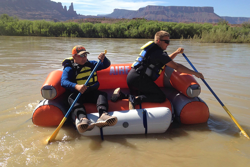 RIVER COUCH...NOT KIDDING!