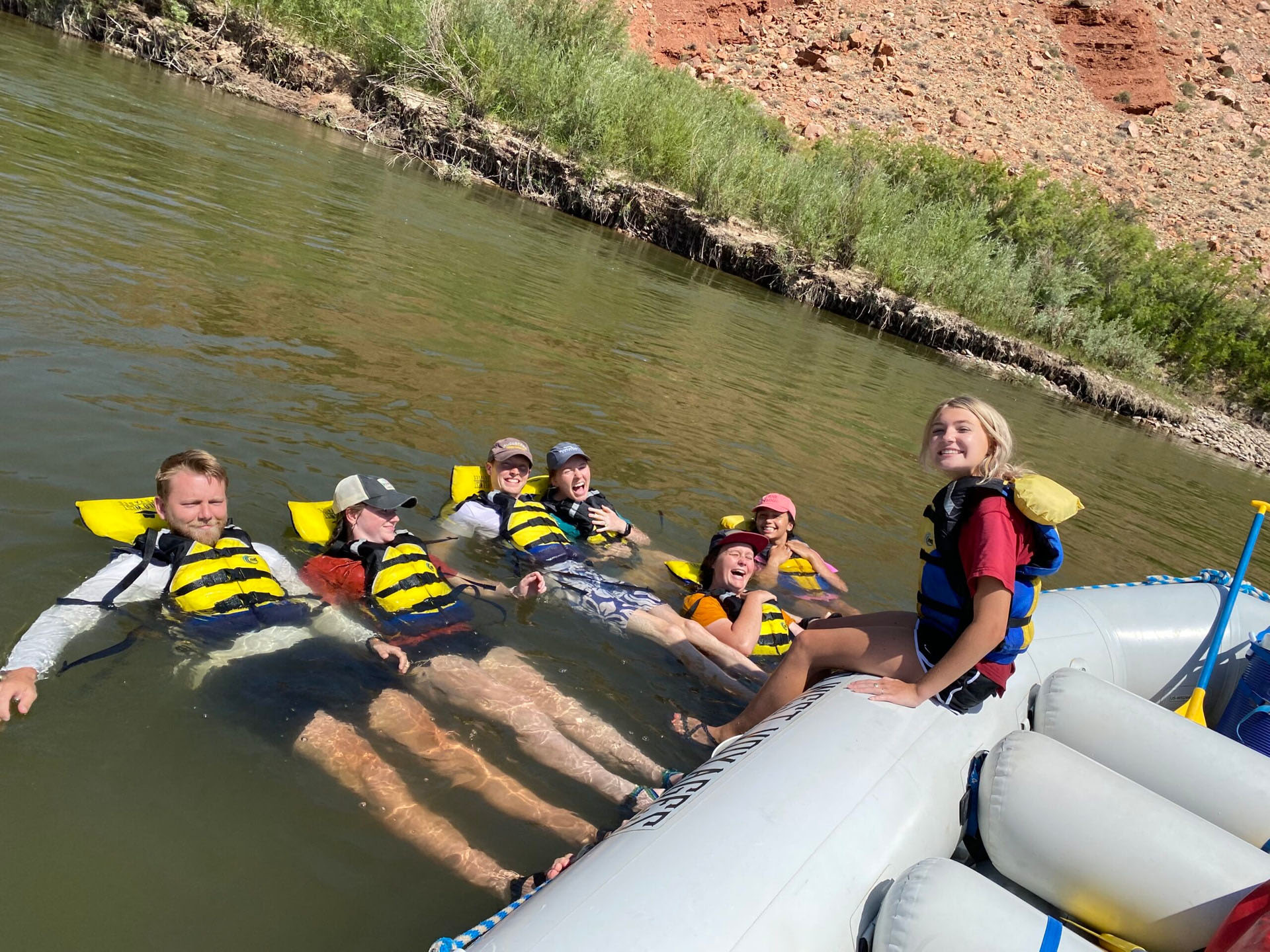 TWO-DAY COLORADO RIVER RAFTING AND CAMPING TRIP