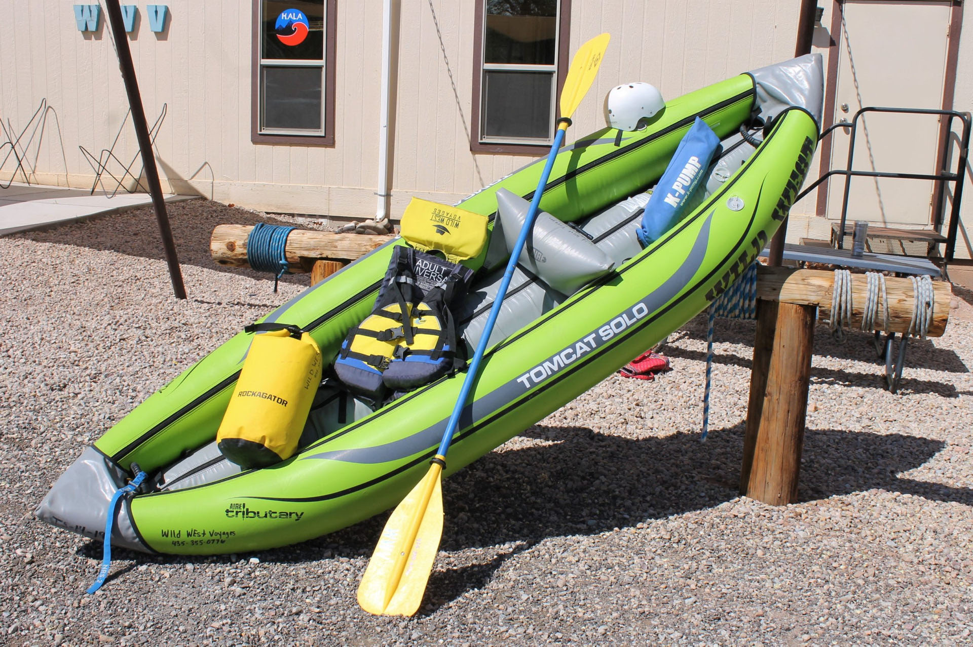 Solo Inflatable Kayak