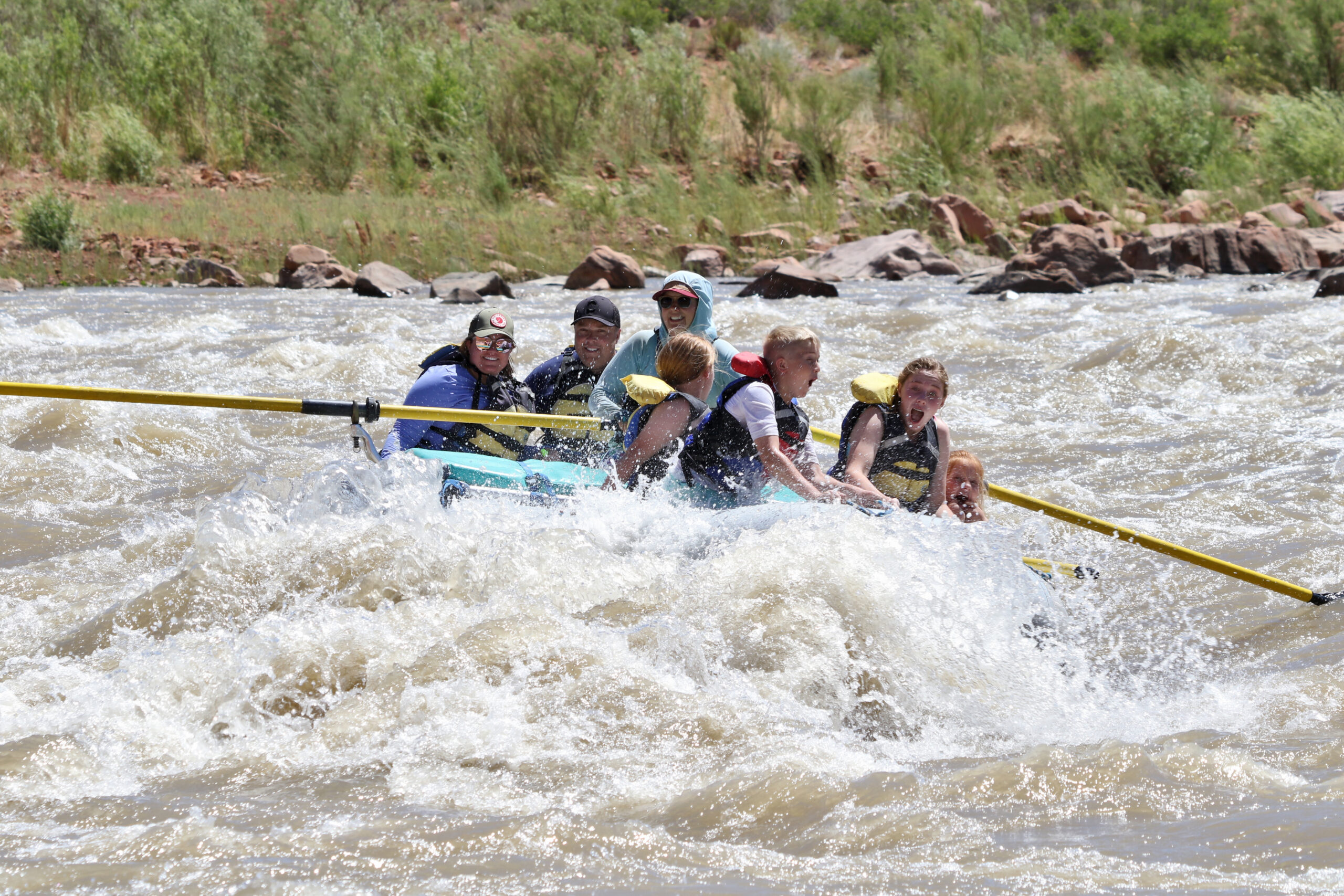 HALF DAY MOAB RAFT TRIP